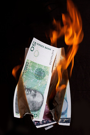 Sedler i flammer