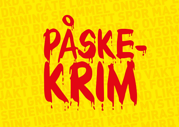 Bloddryppende påskekrim